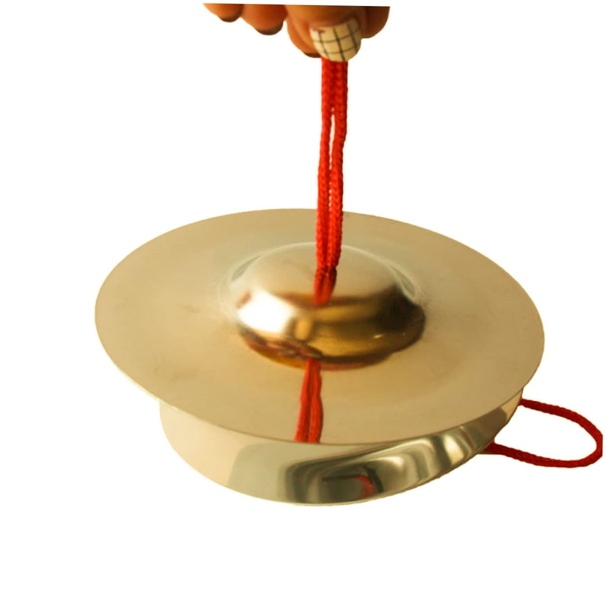 2 Paia Di Cimbali Per Dita In Ottone - Per Danza Del Ventre, Feste E Intrattenimento (Set Da 4 Pezzi) - Foto 7