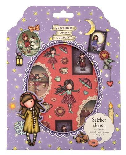 Studio Light Gorjuss Sticker Sheet-Nr. 14, 8 sheets