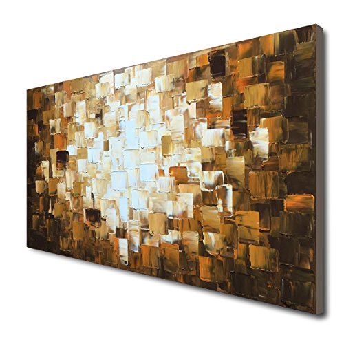 Textured Abstract Oil Paintings on Canvas Modern Art Decor for Wall