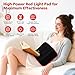 Red Light Therapy for Face and Body, Dual 660nm & 850nm Near Infrared Red Light Therapy Panel with Adjustable Stand and Timer, 3 Modes and 6 Brightness Levels,Ideal Gift for Family & Friends (Black)