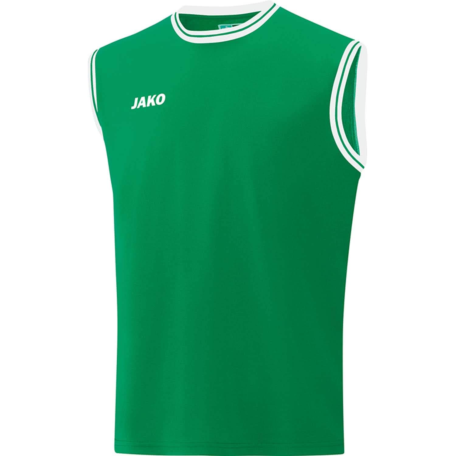 JAKO Center 2.0 Jersey Men's Jersey - Sport Green/White, X-Large