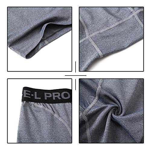 Ajcoflt Homens Sports Shorts Quick Dry Stretchable Bodycon Running Gym Training Calças de exercício