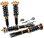 Coilover Struts Spring Shocks Assembly Adjustable Strut Shock Suspension Full Set Kits ECCPP for 2008-2012 for Honda for Accord