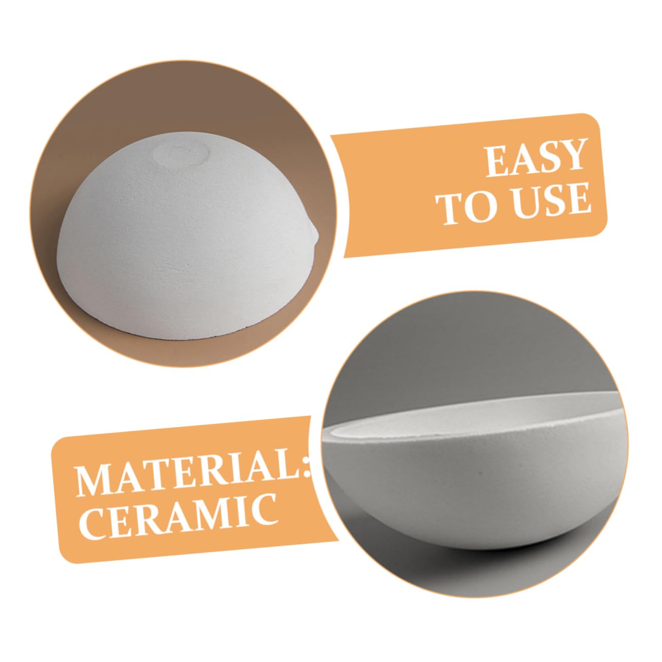Ciieeo Evaporating Dish Ceramic Laboratory Accessory for Efficient Evaporation Easy Cleaning Lightweight Design for Chemical and Pharmaceutical Applications