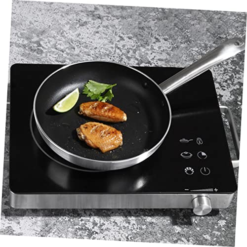 Wok antiadherente de aluminio con mango largo miniatura 5