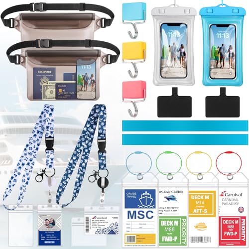 Cruise Ship Essentials 2025 - Complete Cruise Must-Haves Kit with