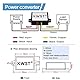 XWST Netzteil Spannungswandler 15V-85V 24V 36V 48V 60V 72V 80V 85V auf 12v 3A 36W Abwärtswandler Regler Wechselrichter Adapter Konverter (DC15-85V Breit Eingang)