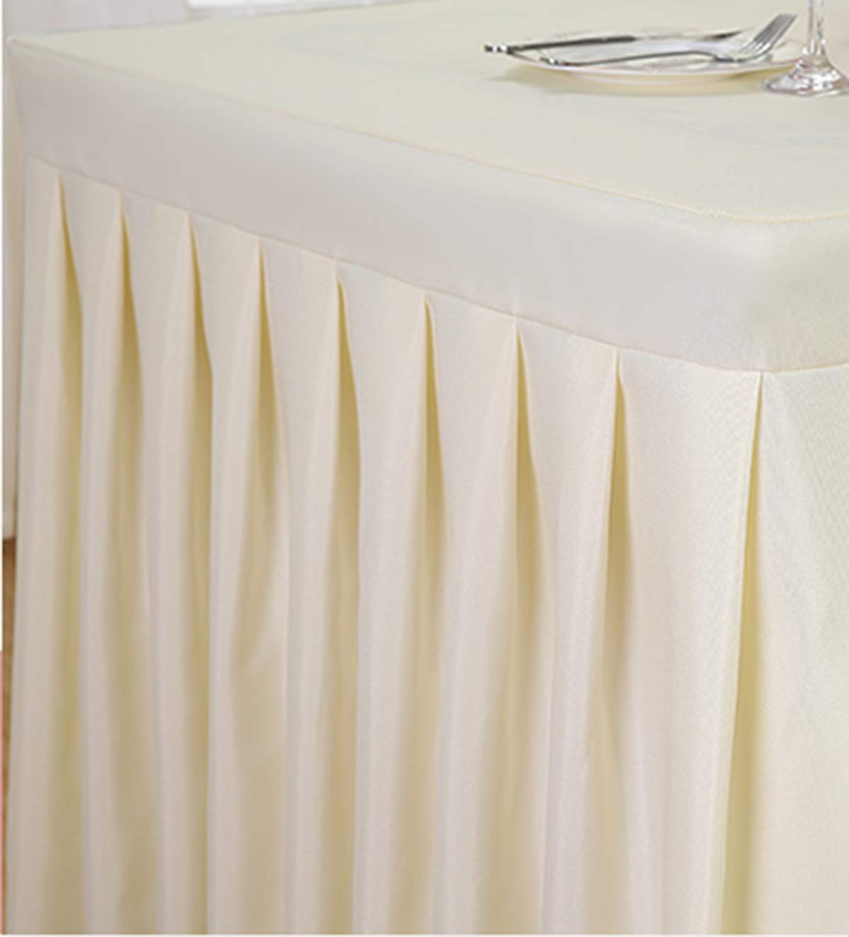 Manteles Falda de Mesa Mantel de Conferencia de Oficina Mantel para Eventos de Fiesta Azul Verde Tamaño (Largo*Ancho*Alto) 240 * 40 * 75cm