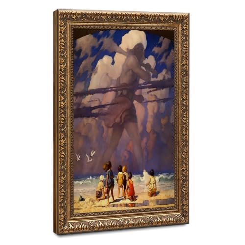 Newell Convers Wyeth poster sur toile pour salon élégant