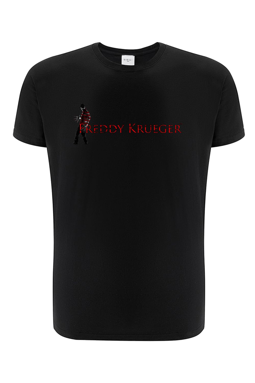 ERT GROUP Men's T-Shirt, Nightmare of The Elm Street 012 Black Double, XS