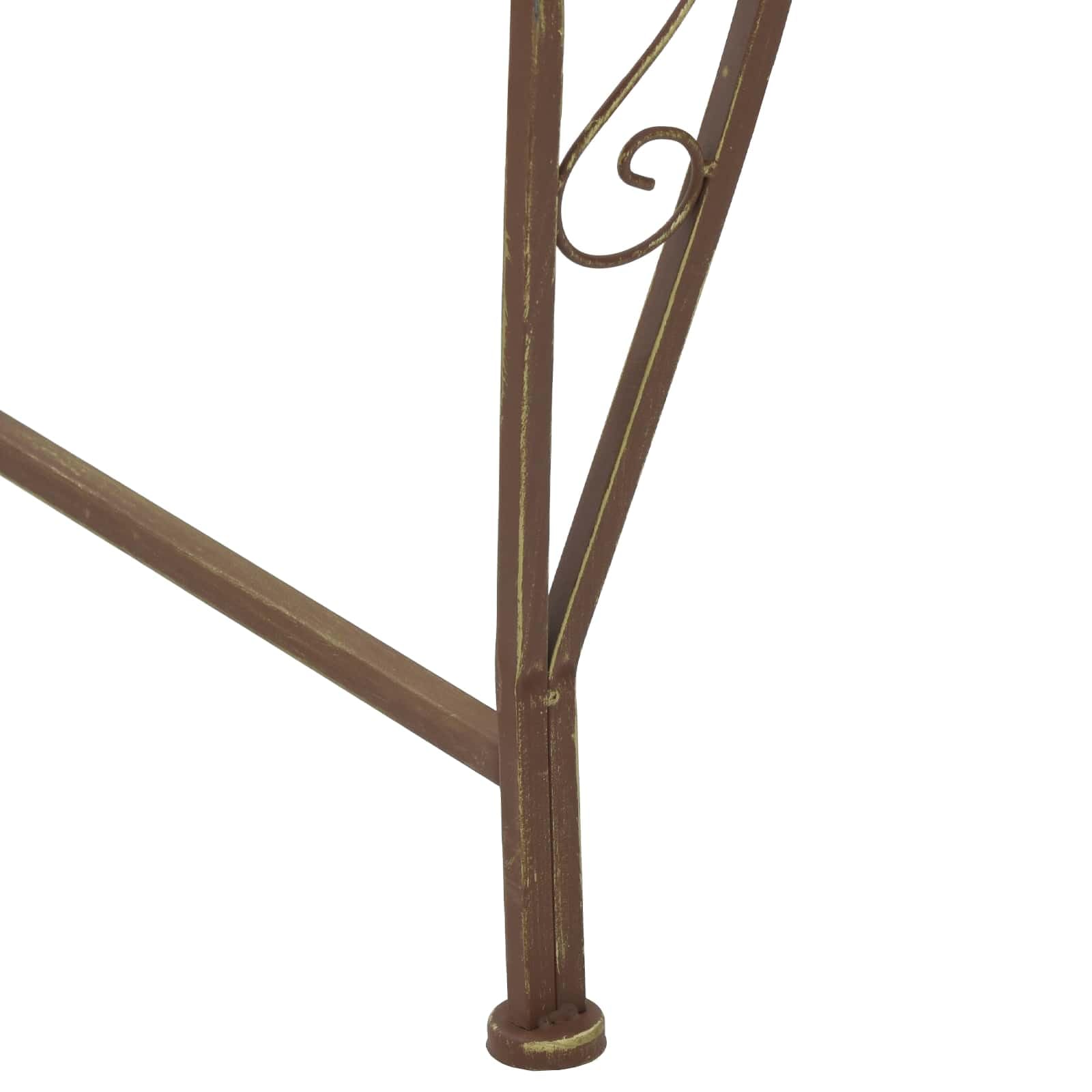 vidaXL Banc d'arbre 8-Nombre de Places Ø 160 x 44 cm Acier, Banc élégant pour extérieur, en Acier résistant aux intempéries, mobilier Moderne pour terrasse et Jardin