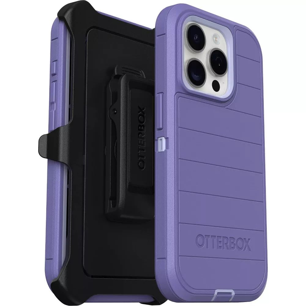 Coque antichoc iPhone 15 Pro OtterBox Defender violette - 7