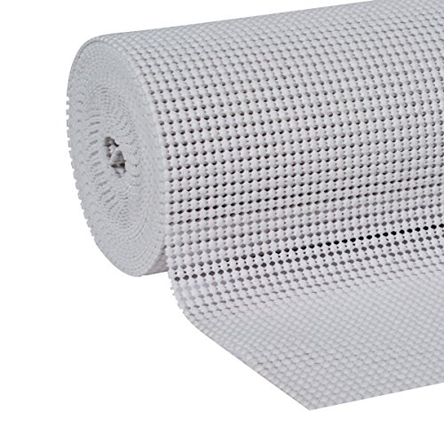 Duck Non-Adhesive Shelf Liner Select Grip EasyLiner, 12-inch x 20 Feet, White - Image 2