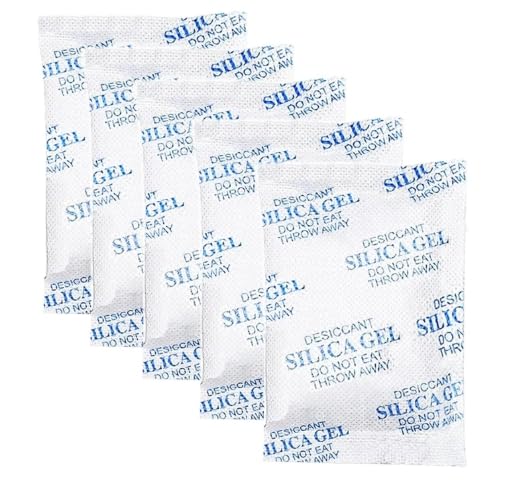 Silica Gel Desiccant Packets | Moisture Absorber Sachets | Non-Toxic Humidity Control | Keeps Products Dry & Fresh (40 pcs, 25 GM)-image-45