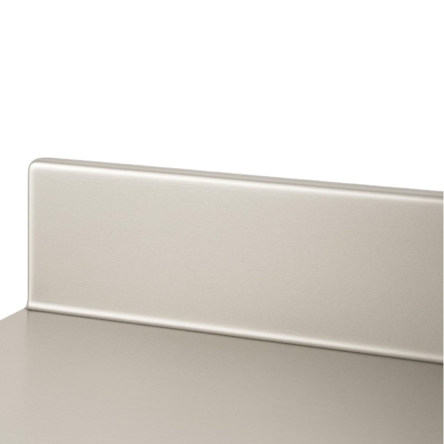 Générique Meuble Neutre INOX adossé Professionnel – Longueur 1000 mm – Profondeur 700 mm – Portes coulissantes – dosseret démontable