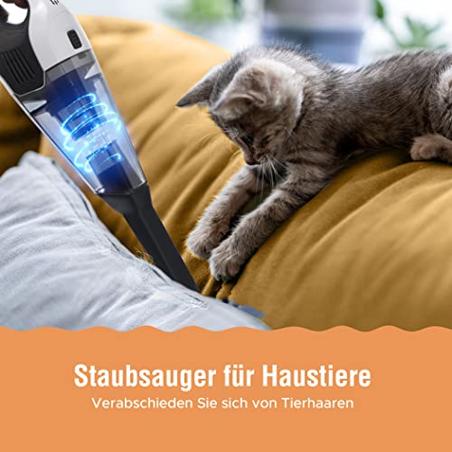 NeriMamts Handstofzuiger accu zonder zak, 2600 mAh tafelstofzuiger mini auto stofzuiger draadloze hand, dierenharen autostofzuiger voor thuis op de bank 30 min lange looptijd accuzuiger - Image 6