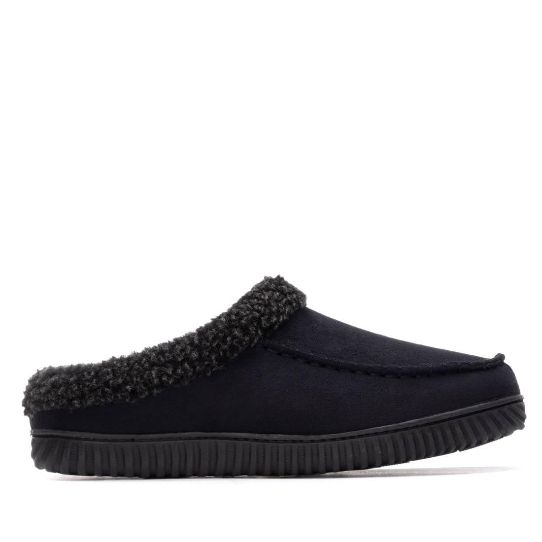 XTI - Zapatilla de casa Hombre Negro - Calzado Cómodo y Versátil - Moda casual - Modelo 14471001 (Talla 42)