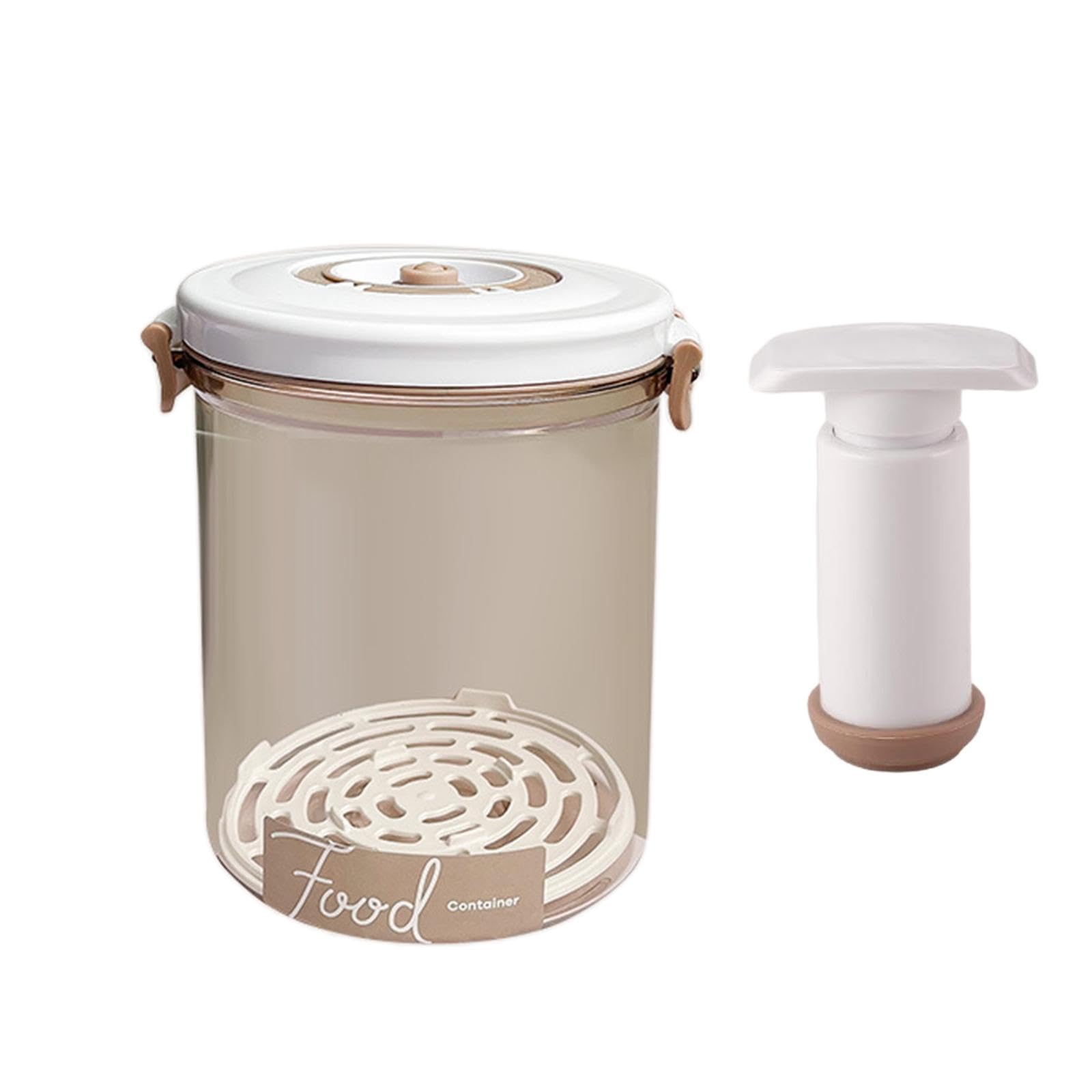 Set di 3 contenitori sottovuoto per alimenti per la preparazione dei pasti, per verdure e frutta, 1,45 l