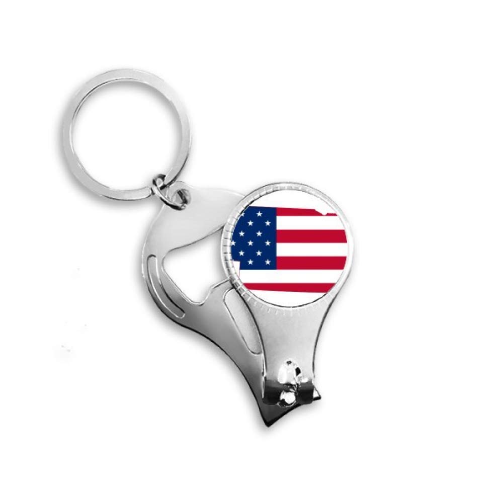 Ouvre-bouteille porte-clés USA Nebraska pour ne plus chercher
