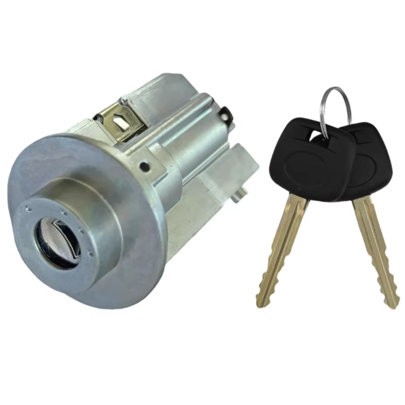 Qaliydfd One Color Ignition Lock Cylinder Compatible With Toyota For Crown For Reiz 2 Piece Key Car Ignition Lock Cylinder Barrel Automotive Parts 6905702361