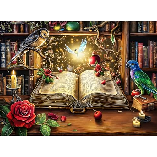 300 Pieces Puzzle for Adults, Magic Book Jigsaw Puzzle