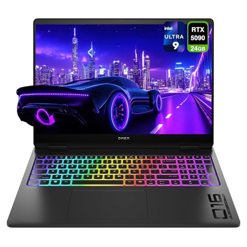 HP OMEN MAX �Q�[�~���O�m�[�g�p�\�R�� Intel Ultra 9-275HX 16GB DDR5 RAM 1TB PCIe SSD 16�C���` WUXGA (1920 x 1200) 165Hz �f�B�X�v���C Nvidia G-Force RT