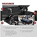 Yakima EXO GearLocker Car Cargo Carrier, Hard Top Shell Box for EXO SwingBase System, Black - Heavy-Duty Vehicle Storage Accessories for Travel and Camping