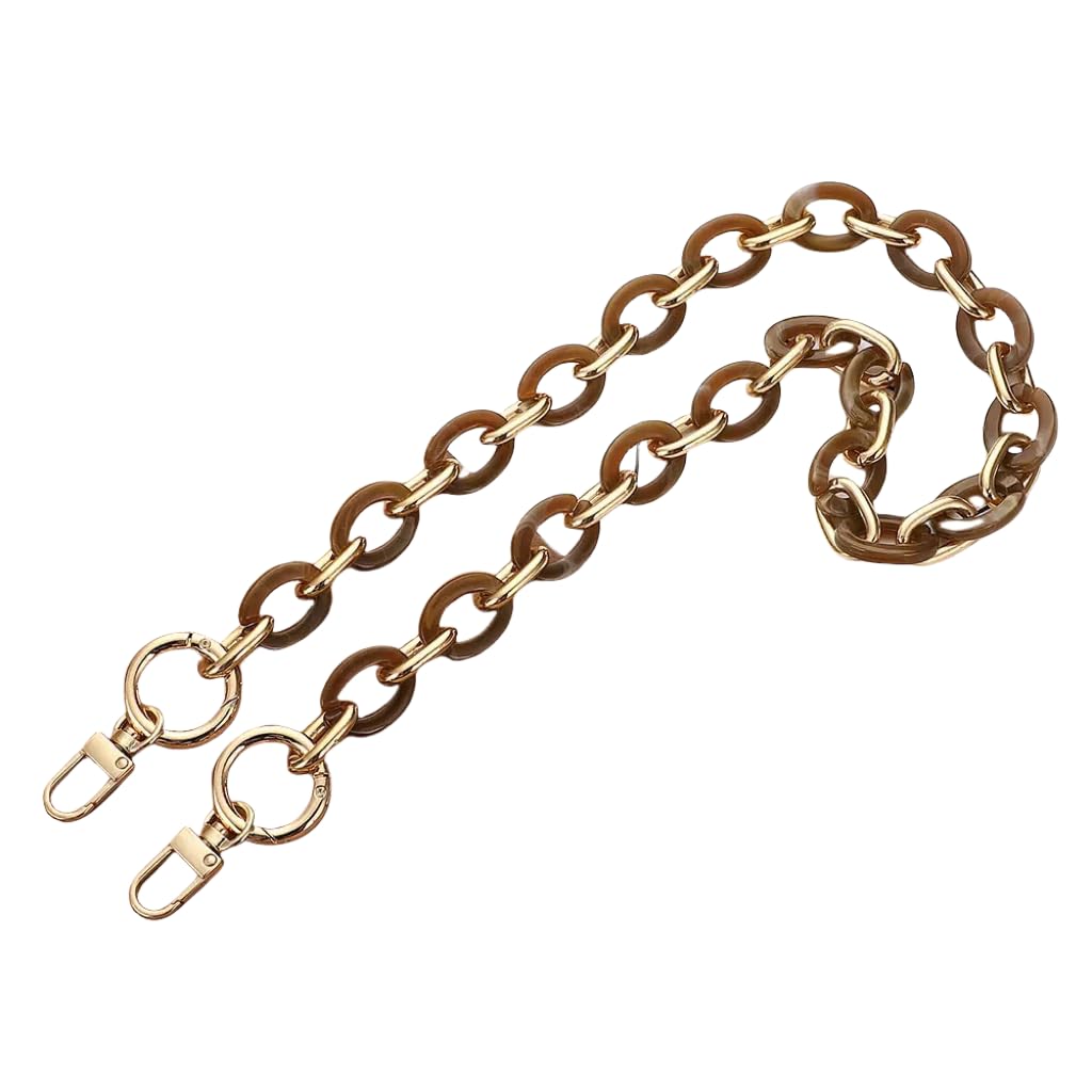 Taschenkette Gold Acryl - Stylischer Schultergurt Für Handtaschen