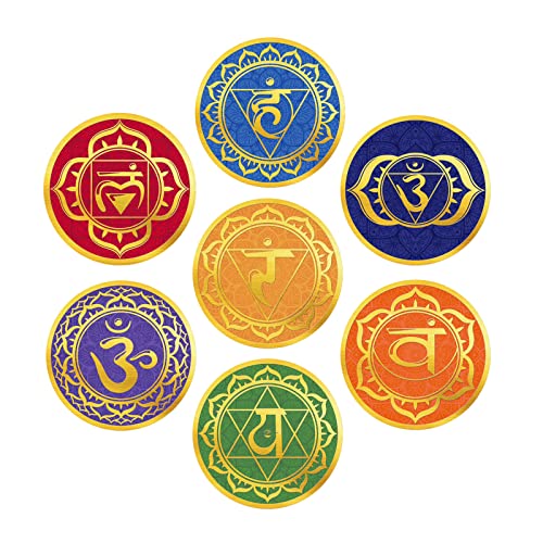 Chakra Wall Stickers for Yoga & Meditation Space