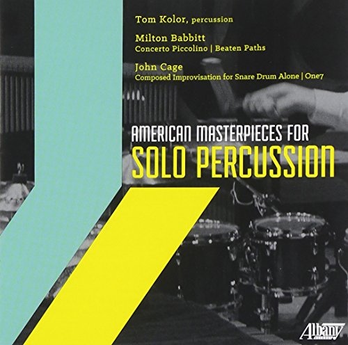American Masterpieces for Solo Percussion