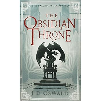 Paperback The Obsidian Throne (The Ballad of Sir Benfro) Book