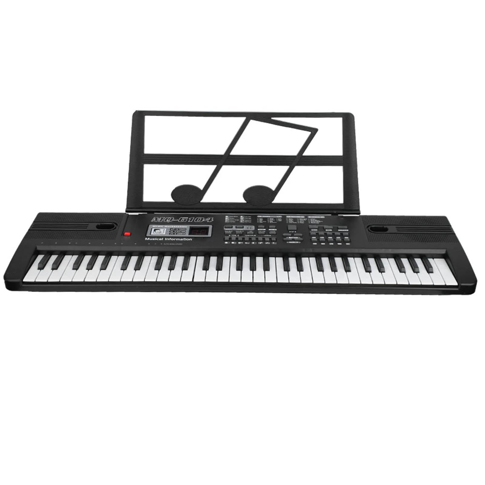 Elektroniczny Instrument Fortepianowy Przenośna 61 Klawiszowa Cyfrowa Elektroniczna Klawiatura Organowa Z Mikrofonem
