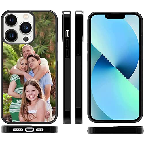 Justin Lee Customized Studio Personalized Photo Customized Gift Custom Phone Case For Iphone 13 Pro Max Mini 12 Se 11 Xs 8 7 Plus 6S 5S 4S All Models Optional Black/White #TOP4