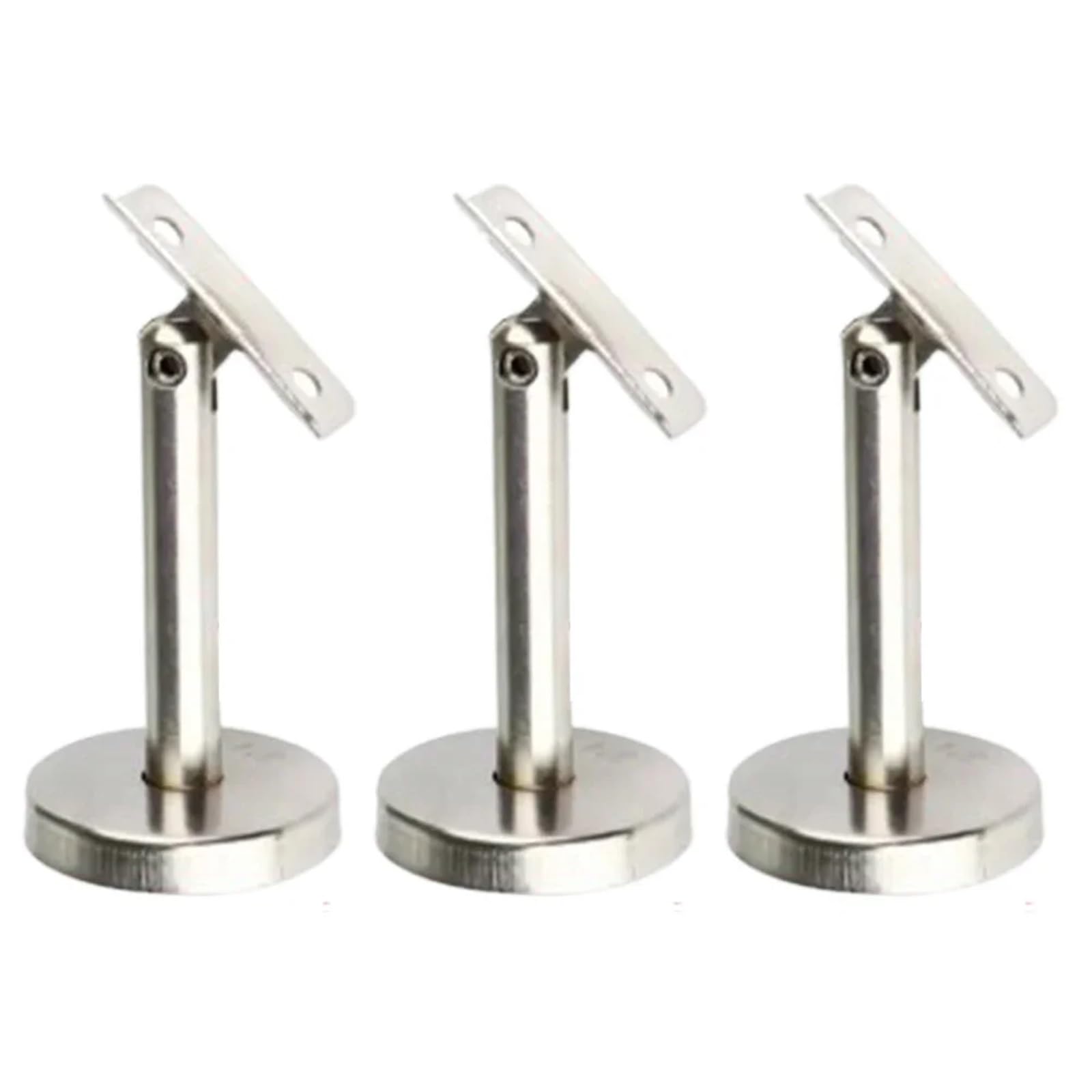 Banister Rail Brackets Home Improvement Adjustable Stair Support Handrail Bracket Commercial Setting Residential Use Safety and Stability(120mm-A)