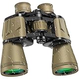 20x50 Binoculars for Adults High Power, HD Waterproof, 26mm Large Eyepiece, with BAK4 Prism and FMC Lens, Portable Telescope for Bird Watching Cruise Hunting Football Concerts
