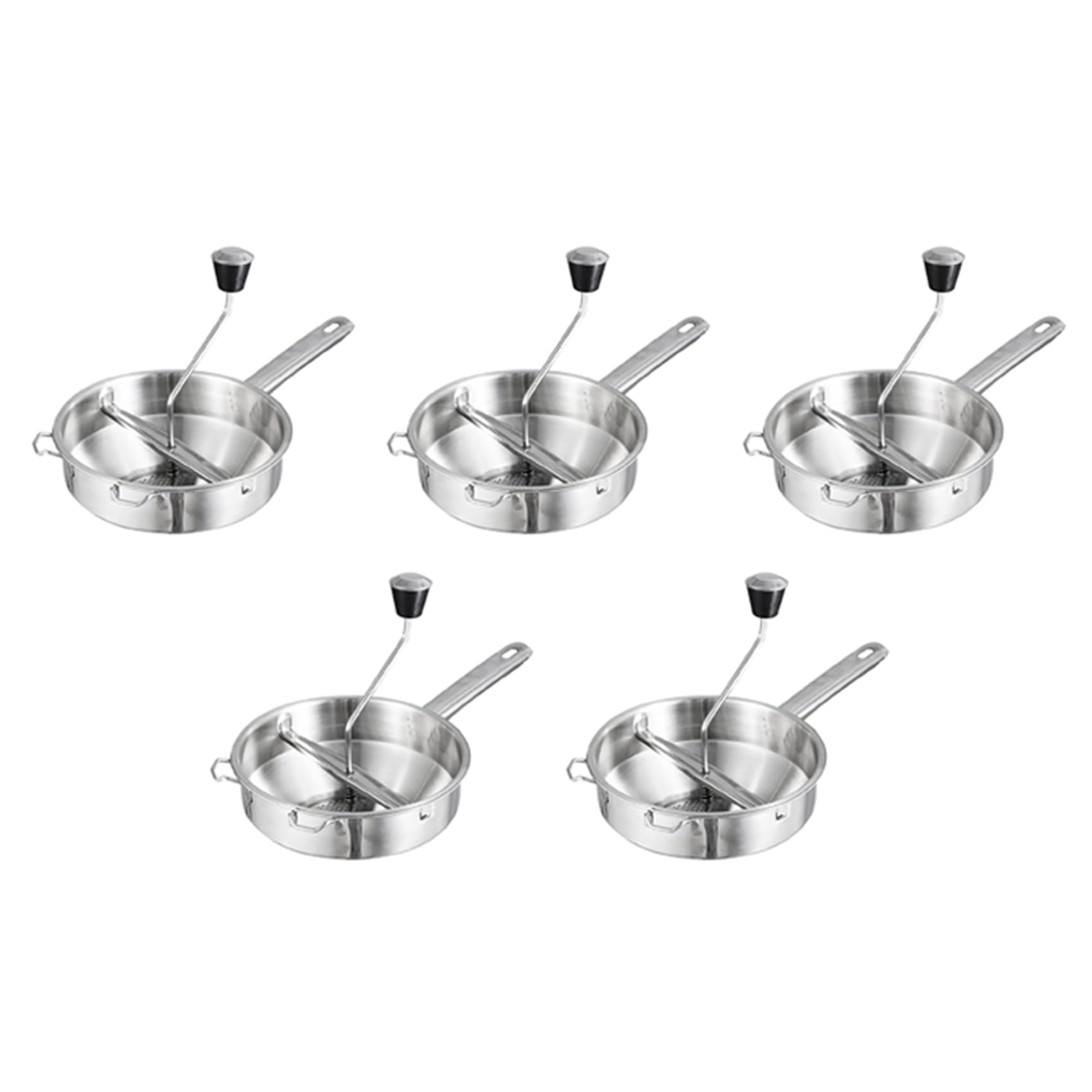 Hndhbfgrt 5X Stainless Steel Rotary Food Mill Great for Making Puree or Soups of Vegetables Kitchen Tools
