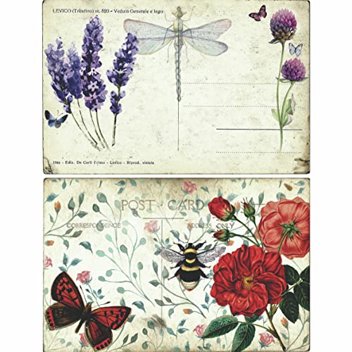 Bees & Birds Mulberry Rice Paper, 20.5 x 26.5cm - Image 4