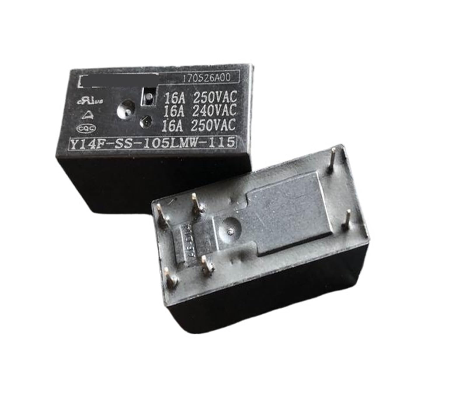 Yzwrwrmktb One Color 1Pc Y14f-Ss-105Lmw-115 (115F-1A-6P-5V-16A) Relay 6Pins