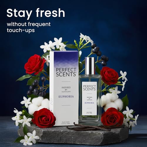 Image of Perfect Scents Fragrances, Inspired by Calvin Klein's Euphoria, Women's Eau de Toilette, CLEAN, Vegan, Paraben-Free, Phthalate-Free, Never Tested on Animals, 3.4 Fluid Ounces