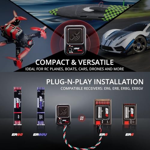 Radiomaster ERS-GPS Sensor for ExpressLRS – 10Hz 2.4GHz/915MHz Dual-Band Support