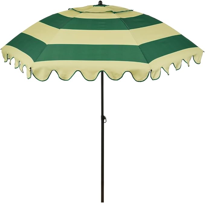 MICA MICA Decoration Tilting Parasol with Ruffles