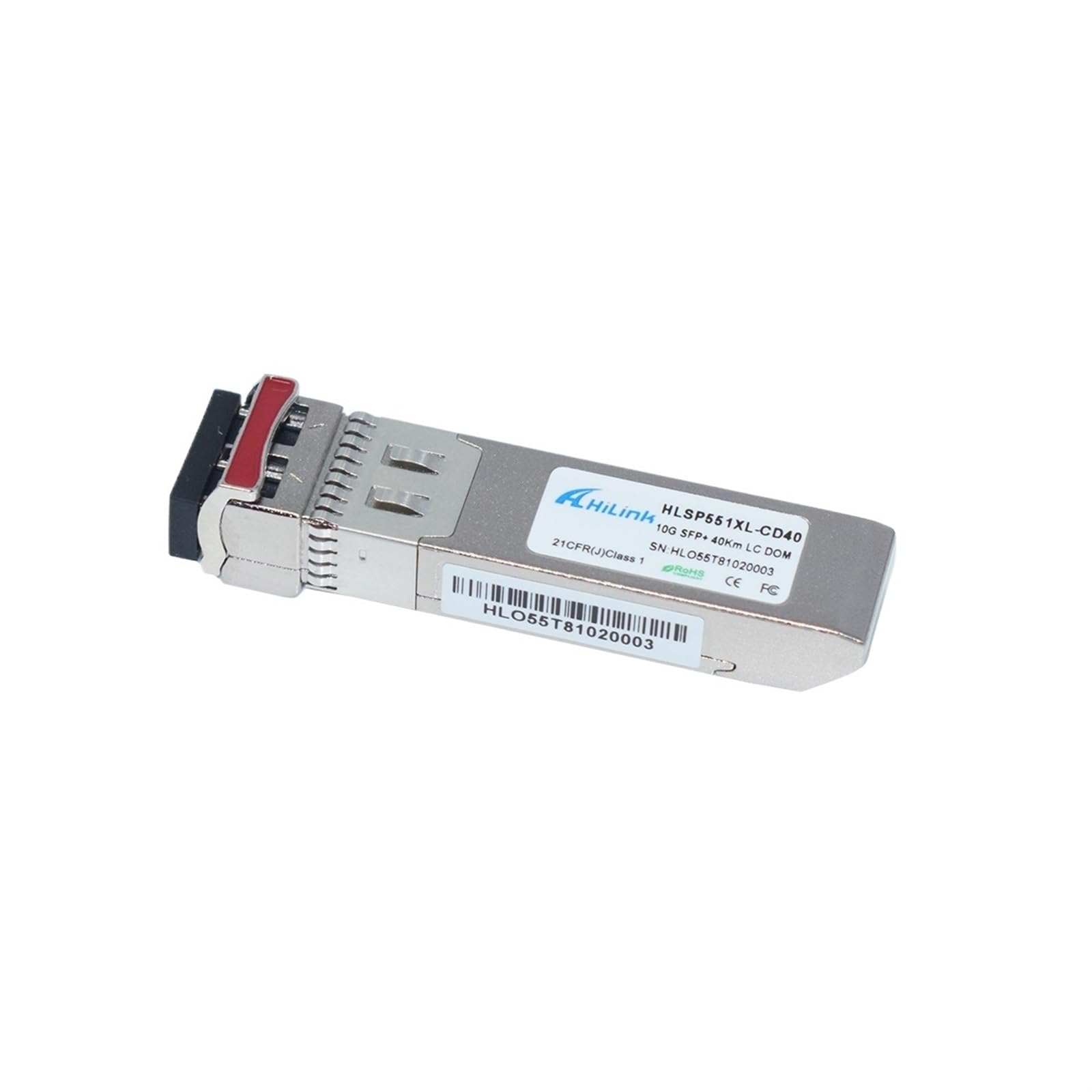 10G ER SFP+ SMF 40KM ER STM-64 Transceiver 10Gbase 1310nm 1550nm SFP Ethernet Moduł (rozmiar: 2 szt. 1550 nm)