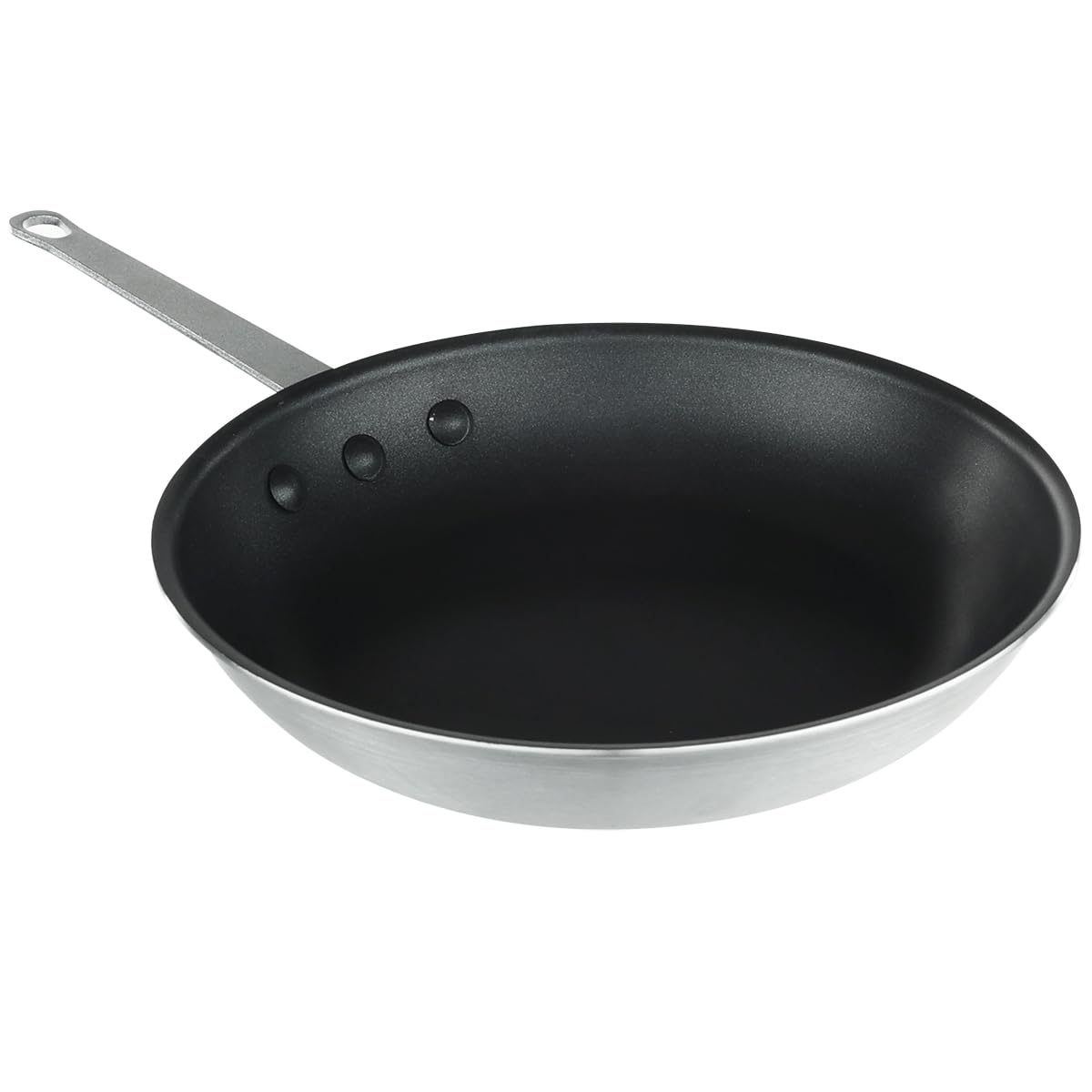 Chef Approved 10 Non-Stick Fry Pan Fry Saut Steak Pan Skillet with Firm Grip Riveted Handle for Kitchen