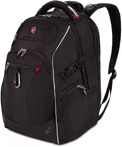 Miniatura 10 de SwissGear Mochila para laptop Scansmart 6752 TSA Friendly, Puntos negro, 17.75-Inch, 6752 Tsa Friendly Scansmart - Mochila para portátil