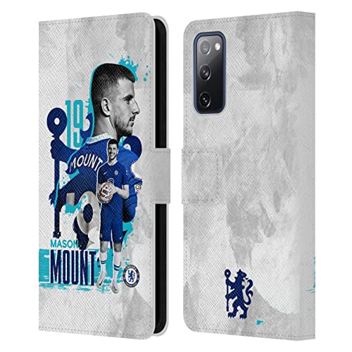 Étui Chelsea FC Mason Mount pour Samsung Galaxy S20 FE portefeuille en cuir