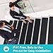 LifeGrip Anti Slip Traction Treads (10-Pack), 6 inch X 28 inch, Best Grip Tape Grit Non Slip, Outdoor Non Skid Tape, High Traction Friction Abrasive Adhesive for Stairs Step, Black (6