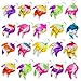 Roaqua 30 Packs Push Fidget Bubble Bulk Mini Pop Keychain Fidget for Teens and Kids,Small Birthday Party Favors Supplies and Classroom Student Prizes Gift