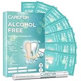 Teeth Whitening Strips 7 Treatments Kit - Contain Teeth Whitening Pen，Sensitive Teeth Whitener, Non-Slip, Dry Strip Technology for Coffee, Wine, Tobacco, and Other Stains (10 Strips)