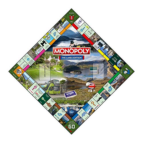 Monopoly WM00277-EN1-6 The Lakes Regional Brettspiel – Image 4
