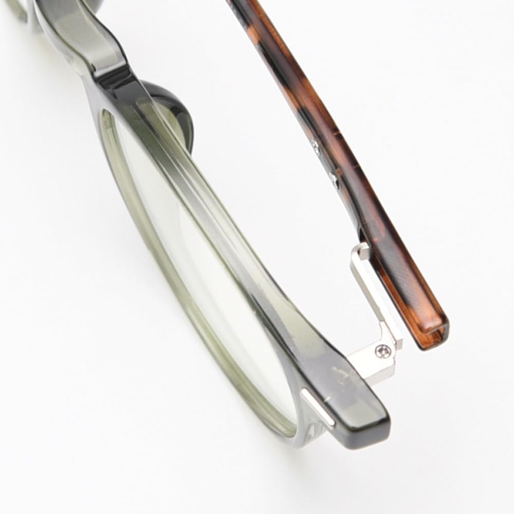 occhiali da vista rotondi montatura uomo lenti trasparenti uomo verde grigio occhiali da vista per donna acetato cerniera a molla donna